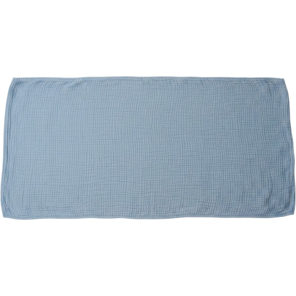 Parachute Cloud Cotton King Pillow Shams Set 2 Sky Blue Organic Gauze Luxury